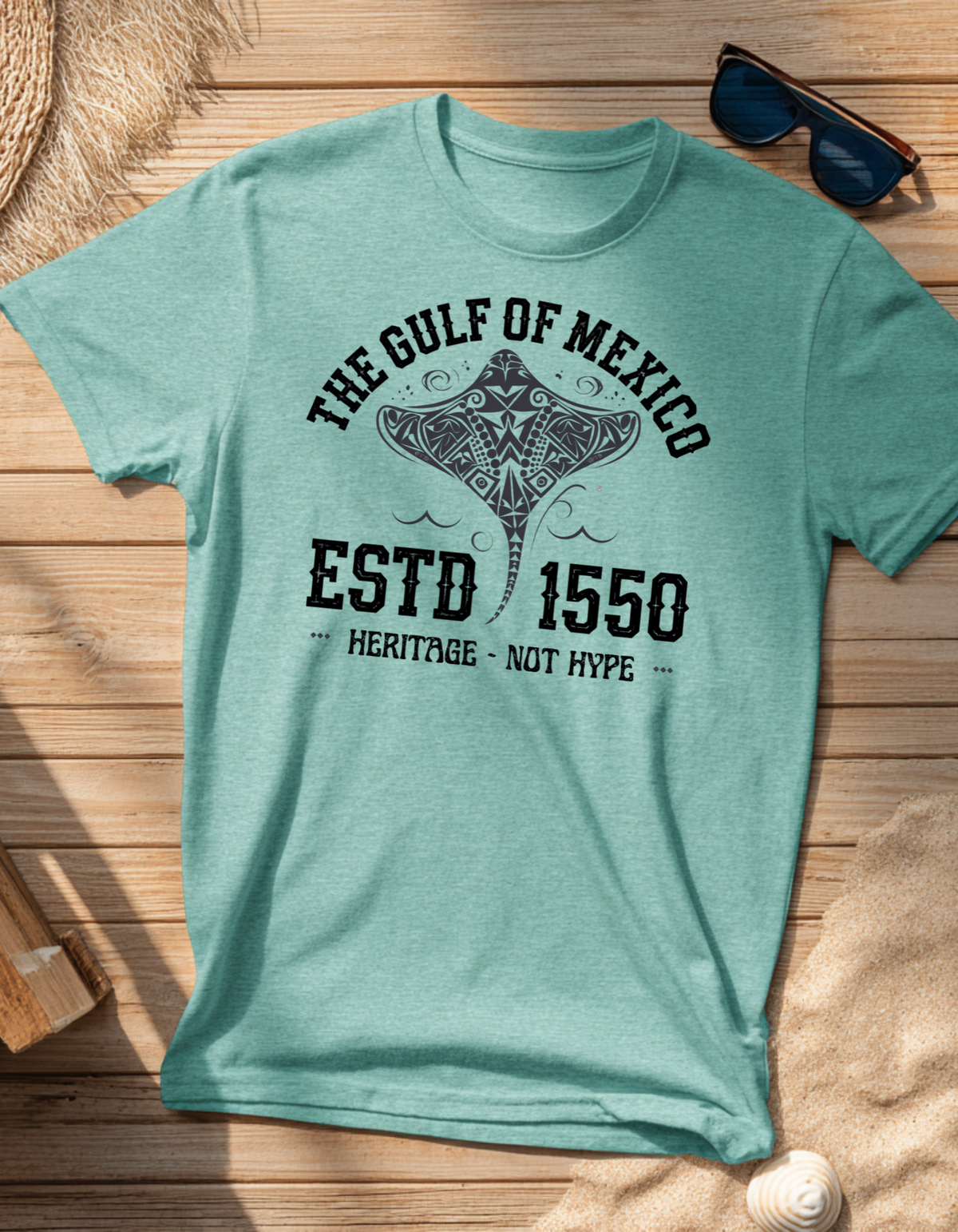 Gulf of Mexico Heritage Not Hype Resistance Shirt, Resist Shirt, Anti Trump Shirt, Democrat Shirt, Democrat Gift Shirt
