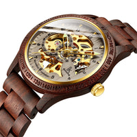 Load image into Gallery viewer, Classic Wooden Men&#39;s Mechanical Watch
