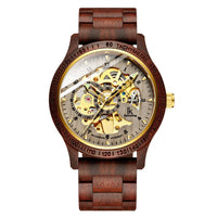 Load image into Gallery viewer, Classic Wooden Men&#39;s Mechanical Watch
