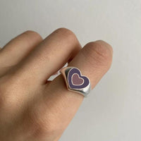 Load image into Gallery viewer, Creative Love Heart Ring
