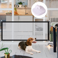 Load image into Gallery viewer, Black Foldable Protection Pet Safety Gate
