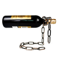 Load image into Gallery viewer, Magic Iron Chain Wine Bottle Holder

