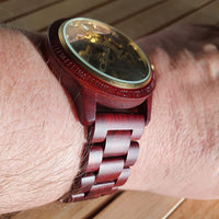 Load image into Gallery viewer, Classic Wooden Men&#39;s Mechanical Watch
