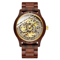 Load image into Gallery viewer, Classic Wooden Men&#39;s Mechanical Watch
